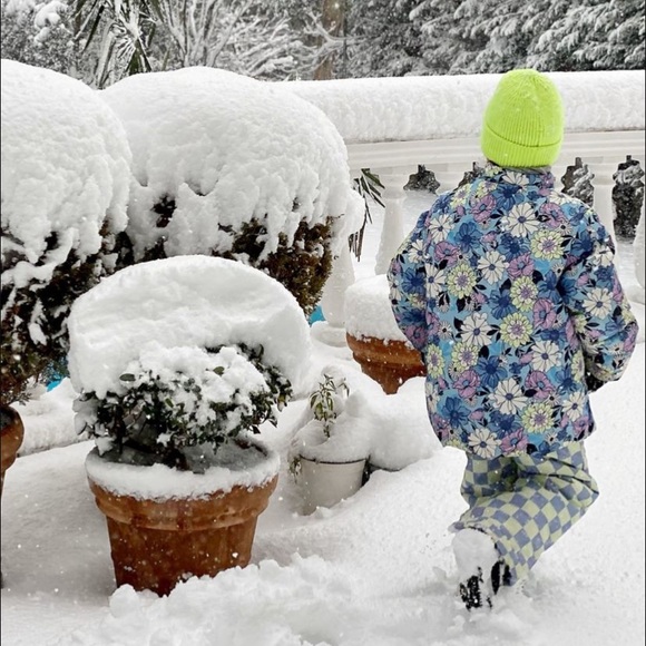 ZARA Water Repellent Snow Suit Overalls Bib Jumpsuit - Picture 6 of 7